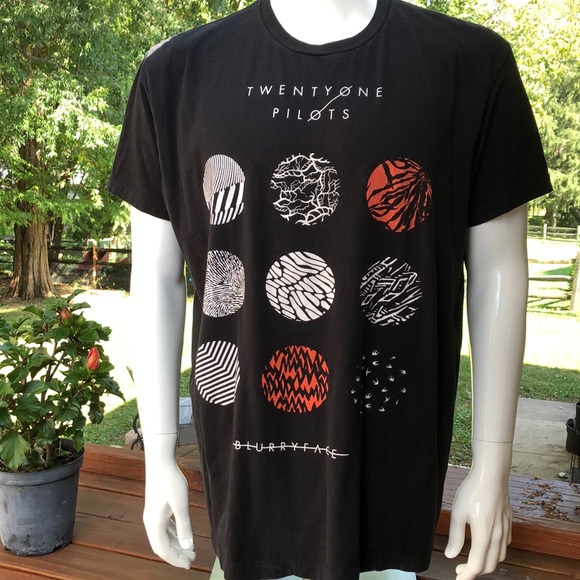 Pacific Other - SOLD Twenty One Pilots Black t shirt blurryface XL
